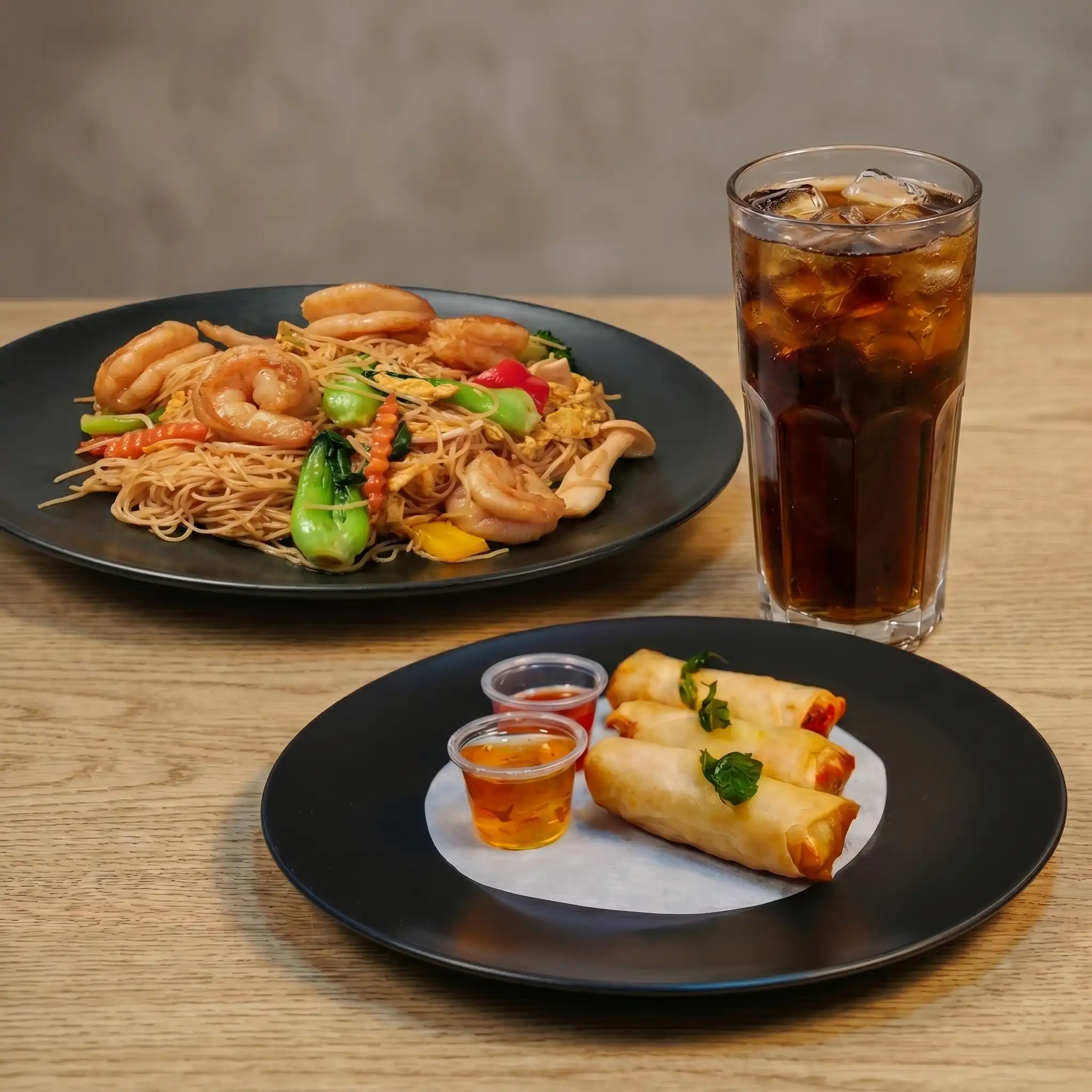 Oyster Sauce Noodles Combo