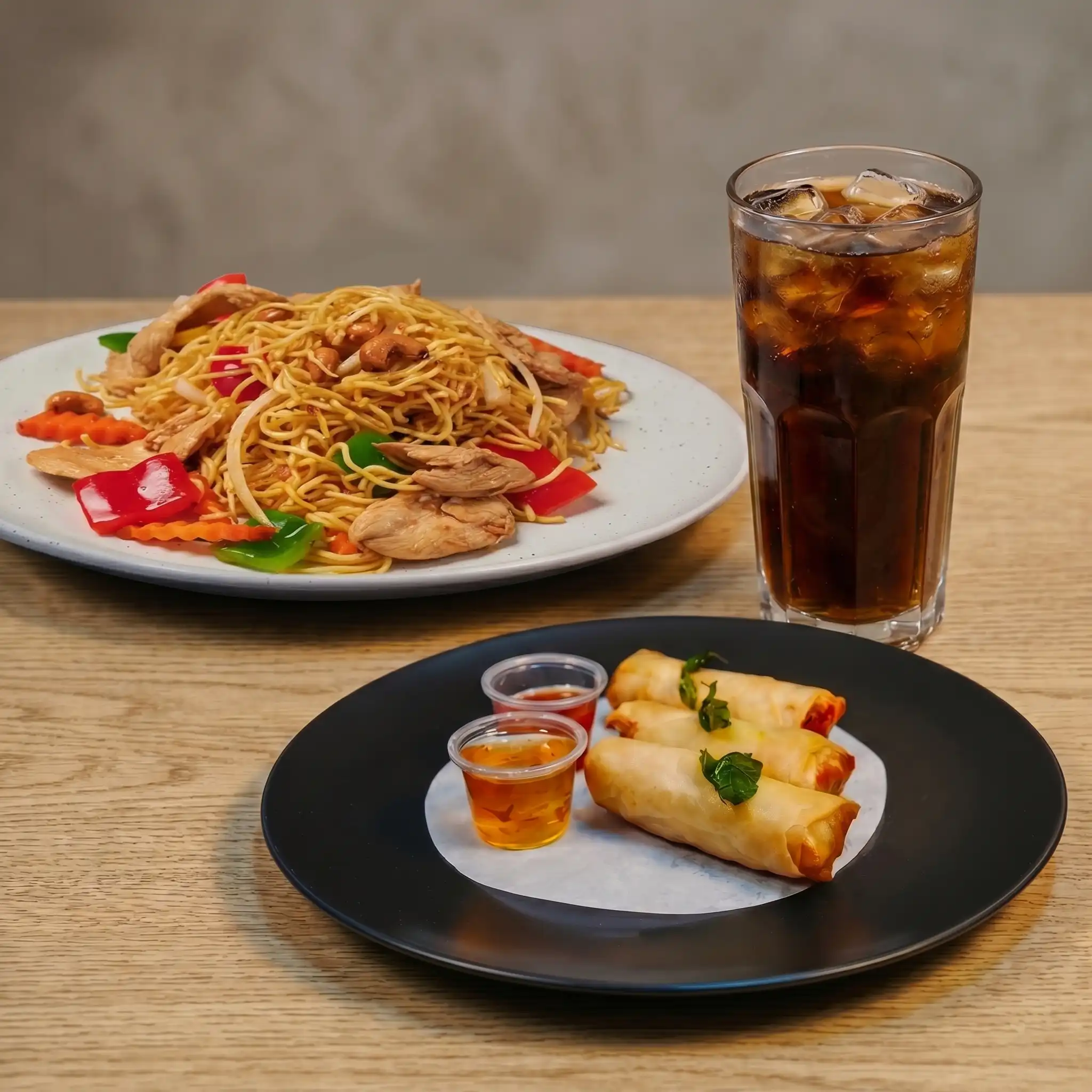 Cashew Nut Sauce Noodles