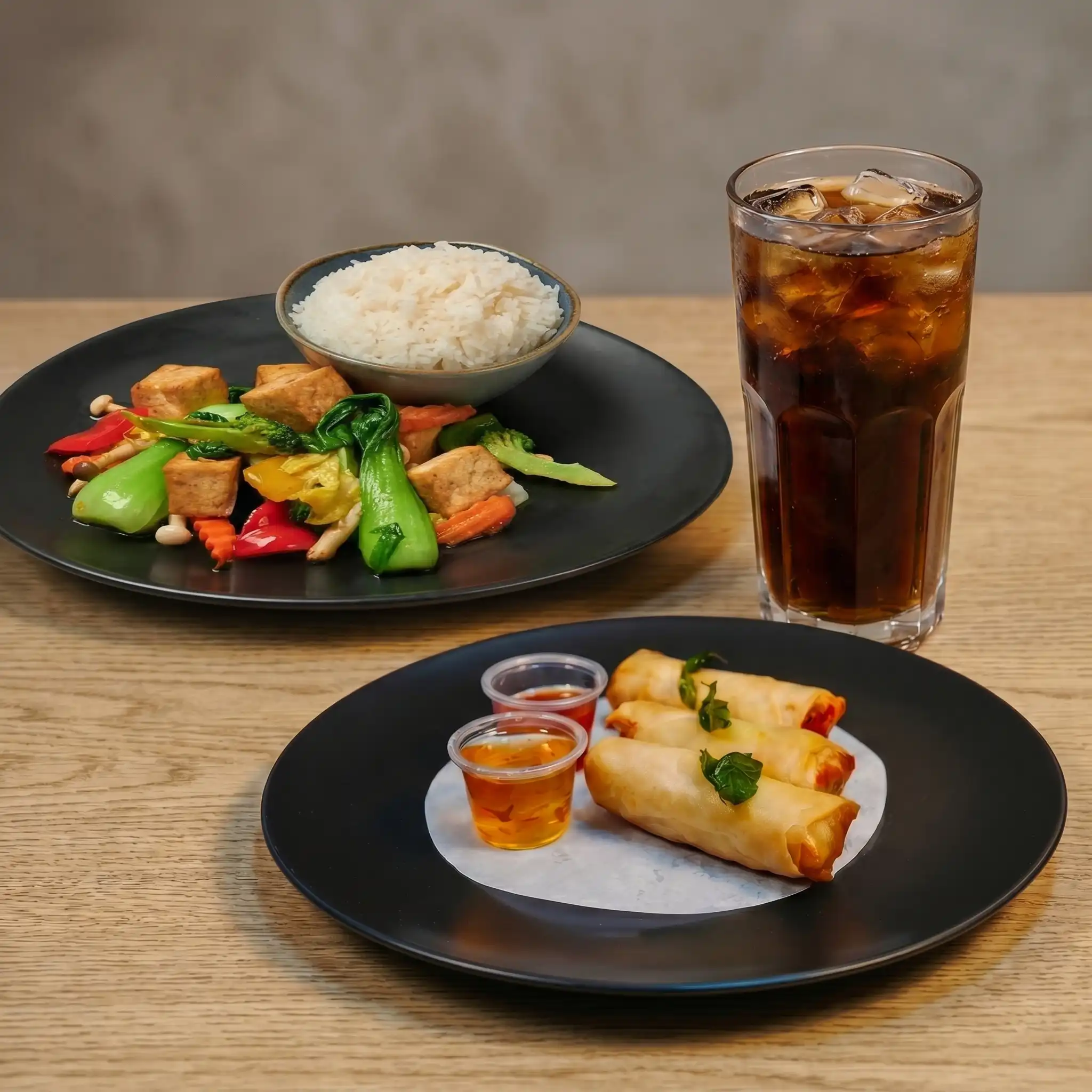 Oyster Sauce with Rice Combo
